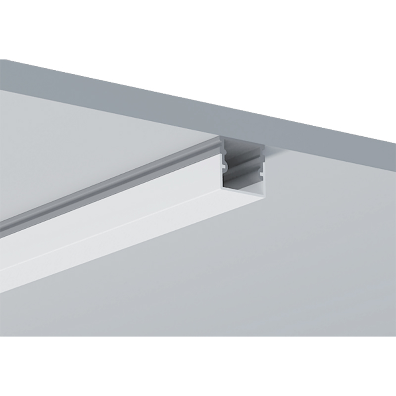 Square LED Channel Diffuser Aluminum Profile For 16mm LED Strips Square LED Channel Diffuser Aluminum Profile For 16mm LED Strips